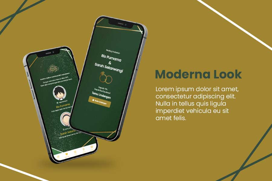 Moderna Look - 6 Bulan