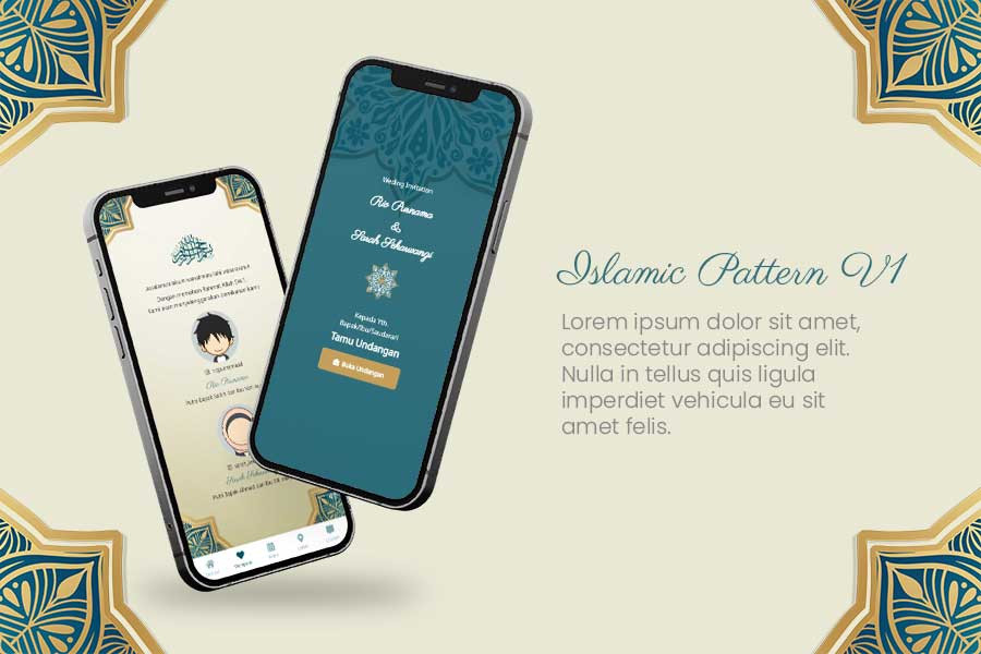 Islamic Pattern V1 - 6 Bulan