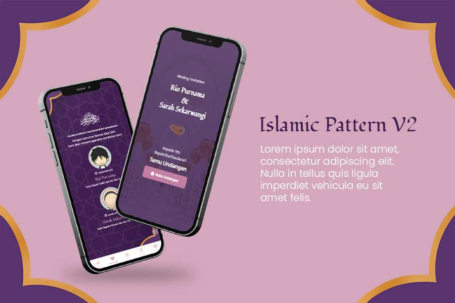 Islamic Pattern V2 - 6 Bulan