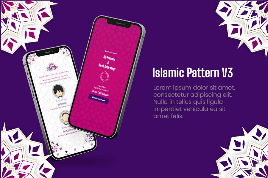 Islamic Pattern V3 - 6 Bulan