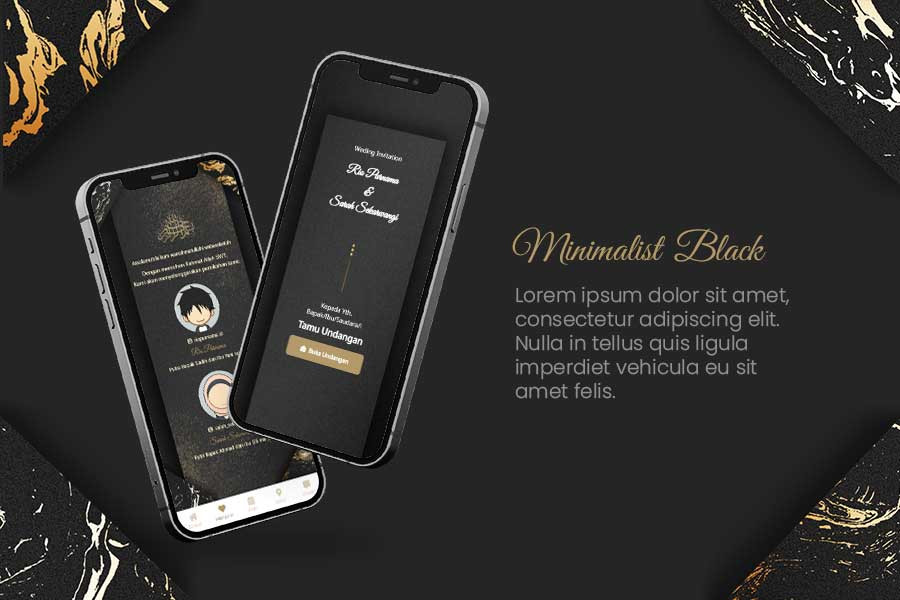 Minimalist Black - 6 Bulan